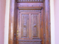 18. Míves egykori német ház ajtaja Tolnamözsön